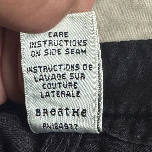 Prana Lot of 2 Women's Cargo Style Pants Black & Tan Size Medium Short - Picture 15 of 15